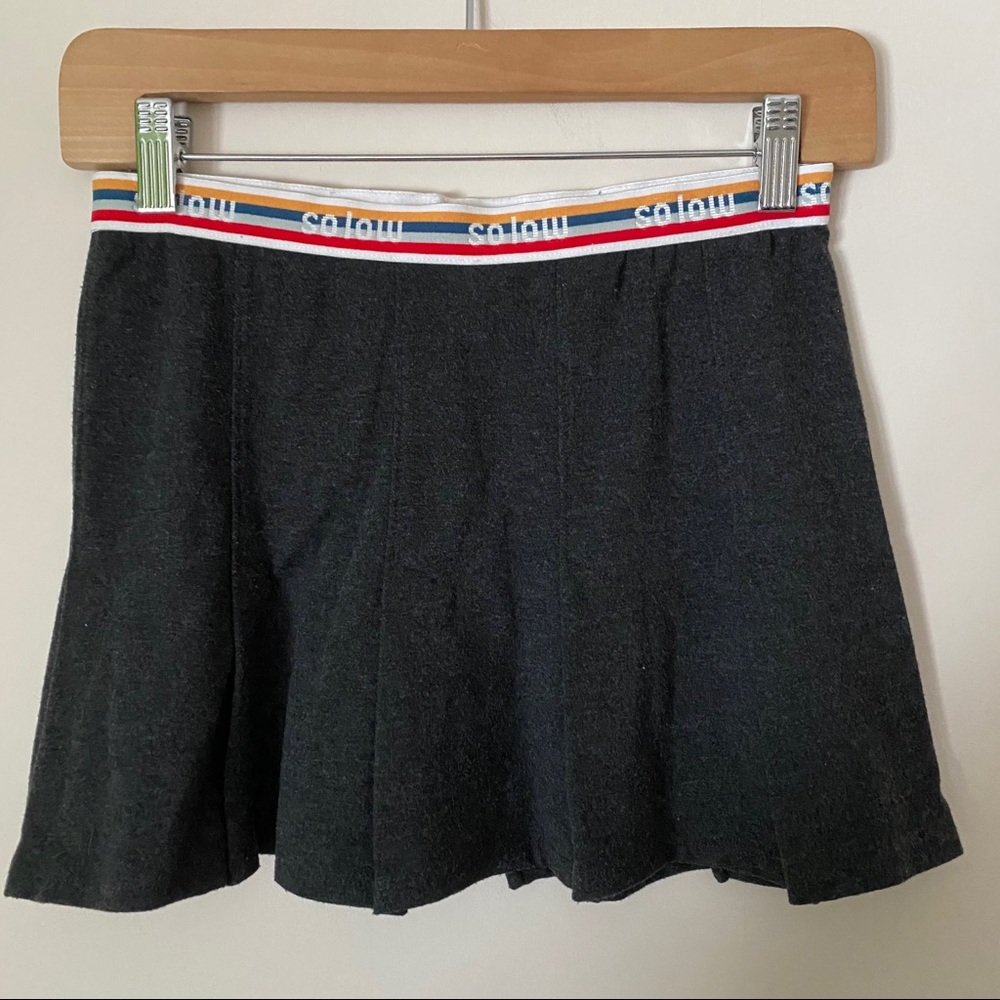 SoLow Pleated Skirt